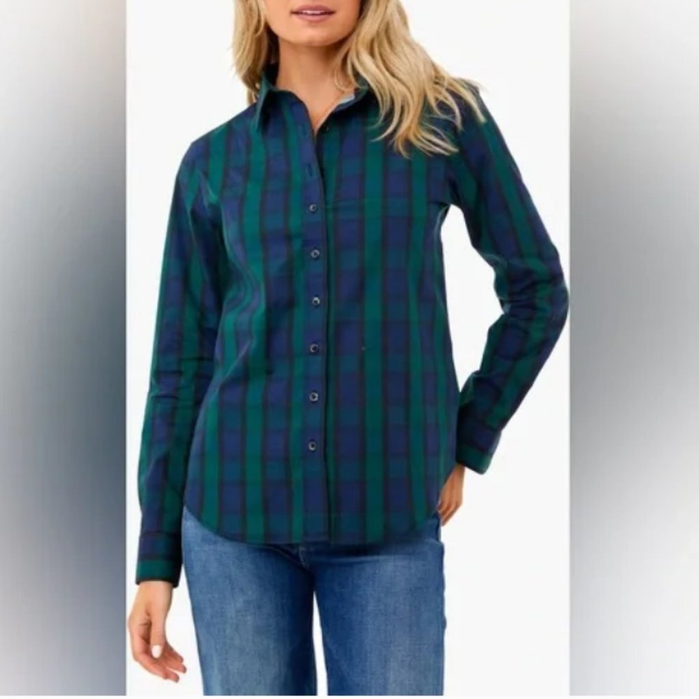 Tuckernuck The Shirt by Rochelle Behrens Blackwatch Plaid Icon Shirt
